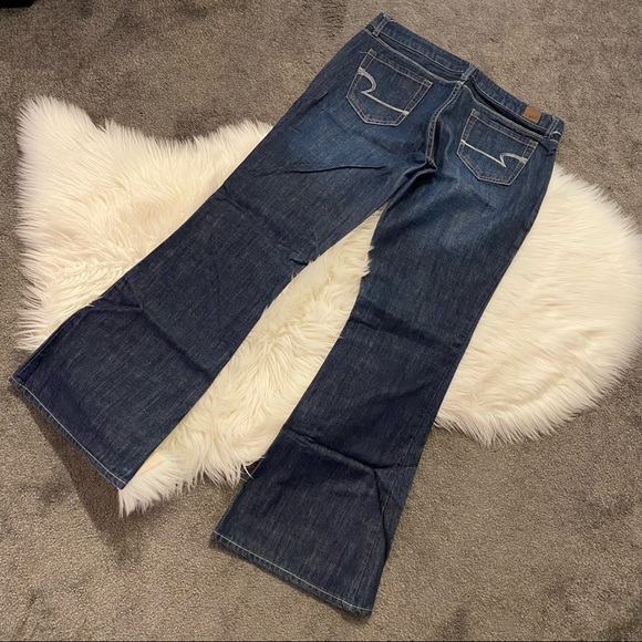 Dark wash flare jeans - Picture 4 of 11